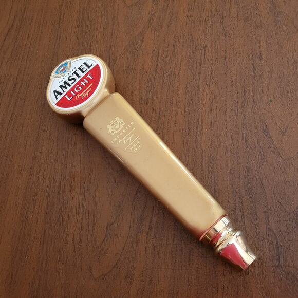 Amstel Light Imported Premium Lager Tap Handle Holder Keg 10.5" tall - Picture 12 of 12